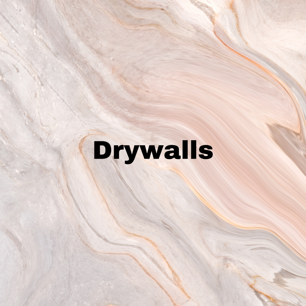 drywalls in bathroom inside outside made with granite quartz marble